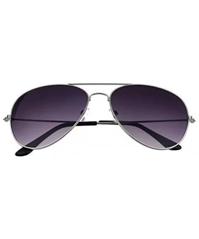 Sunglasses protection Polarized Designer Vacation - Sliver Gray - CI190QAKXXK $12.98 Oversized