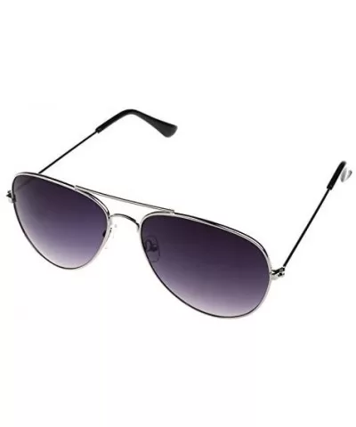 Sunglasses protection Polarized Designer Vacation - Sliver Gray - CI190QAKXXK $12.98 Oversized