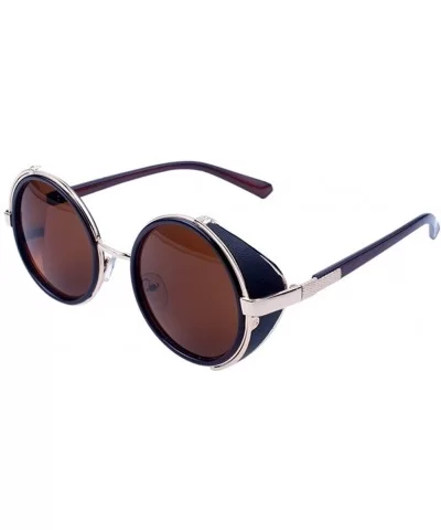 Women Men Vintage Retro Unisex Fashion Mirror Lens Travel Sun6132i - C118RR2IE02 $16.28 Rimless