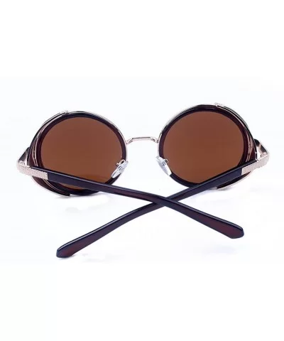 Women Men Vintage Retro Unisex Fashion Mirror Lens Travel Sun6132i - C118RR2IE02 $16.28 Rimless