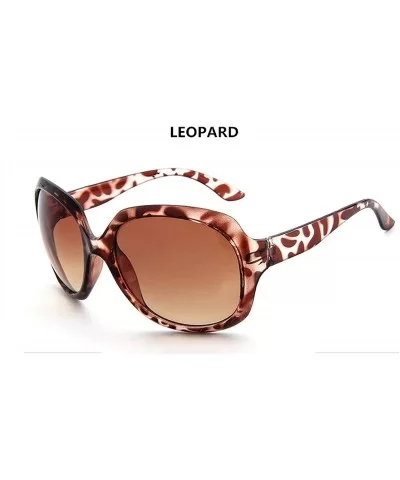 Retro Classic Sunglasses Women Oval Shape Oculos De Sol Feminino Fashion Sunglaasses Er Price Girls - Leopard - CW198AGN0KT $...