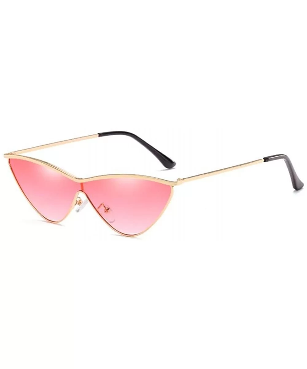 MOD-Style Individuality Triangle Sunglasses Full Metal Frame Anti-glare - S03 - CD189OCEMRR $33.92 Square