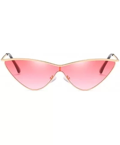 MOD-Style Individuality Triangle Sunglasses Full Metal Frame Anti-glare - S03 - CD189OCEMRR $33.92 Square