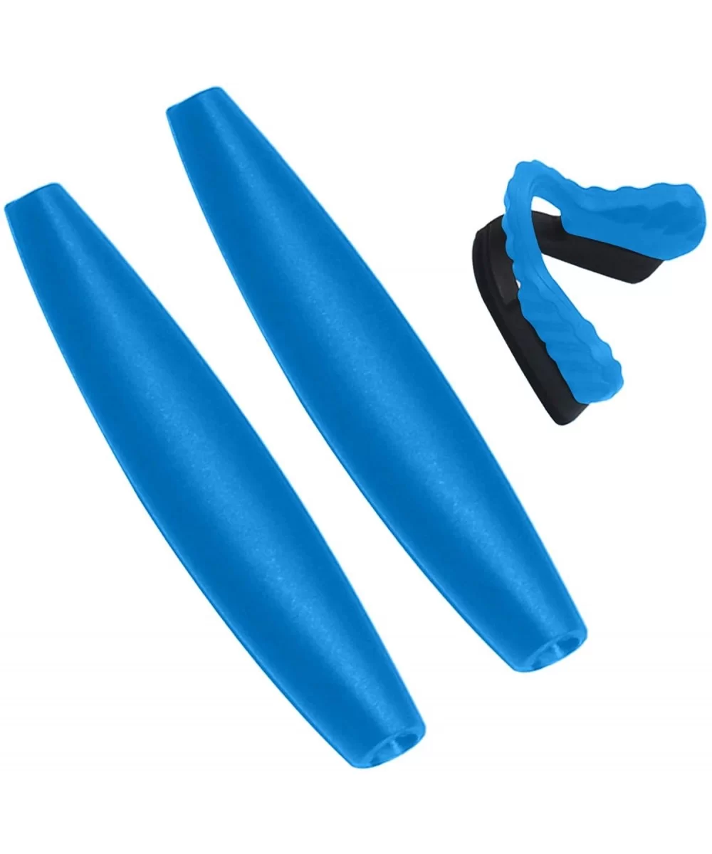 Sock Kits Earsocks & Nosepieces M Frame Series Sunglass - Light Blue - CY18Z2SLKWR $16.19 Rectangular