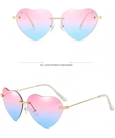 Fashion Sunglasses Shaped Street - F - CR194XMAH4D $10.55 Semi-rimless