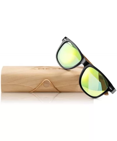 Polarized Sunglasses Driving protection - Yellow - CB19CO9NM80 $26.57 Wayfarer