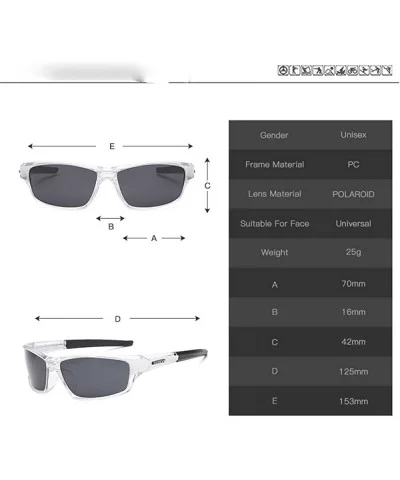 Men's Glasses Polarized Black Driver Sunglasses NO1 Polarized 620 - No1 - CY18Y5X48TD $20.36 Aviator