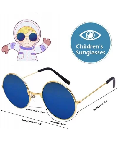 Mirrored Reflective Sunglasses Birthday Accessories - CL199A2ODHX $17.79 Wayfarer