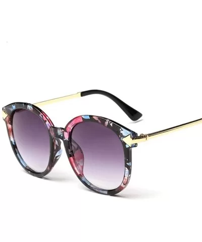 2019 New Brand Arrow Sunglasses Women Female Color Film Sun Glasses For Women 6 - 5 - CP18YKT0MR9 $12.75 Aviator