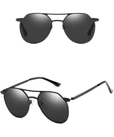 Polarized Sunglasses Fashion Protection Festival - Gray - CF18TQX570A $34.13 Oversized