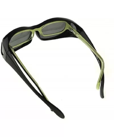 Unisex Polarized Fit Over Sunglasses Wear Over Cover Over Glasses - Brown - C112IDLJC6R $20.57 Shield