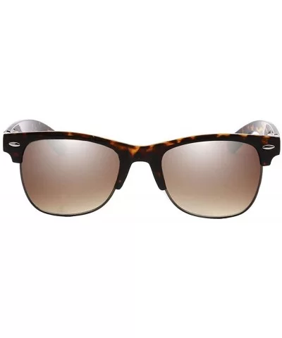 Retro Vintage Nerdy Fashion Collection"Doc" - Brown - C218ODQ6MSE $11.57 Square