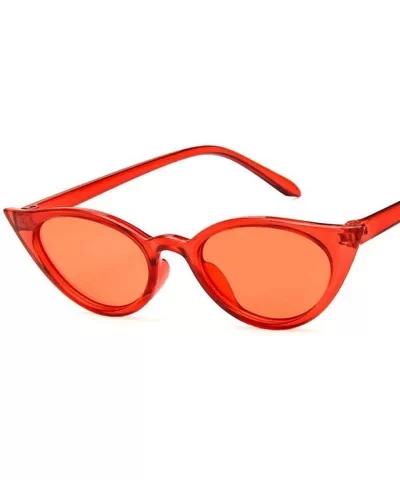 Retro Sexy Cat Eye Sunglasses Women Fashion Women Sun Glasses Eyewear Oculos 8 - 5 - CB18XE9MN3K $11.60 Oversized