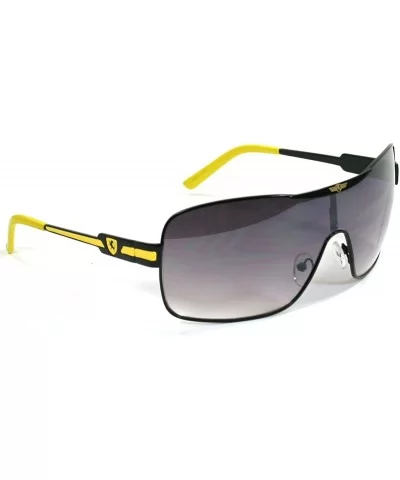 Designer Celebrity Inspired Sunglasses 3728 - Yellow - CJ11ETW416V $17.76 Shield