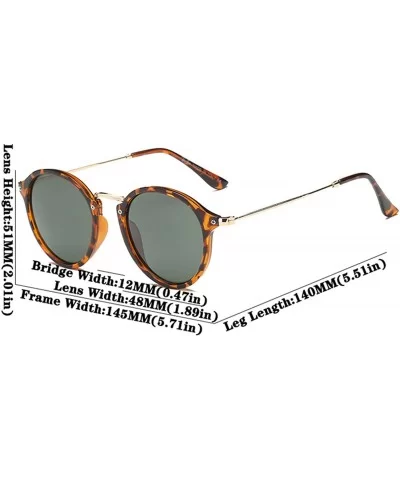 Sunglasses Women/Men Vintage Round Sun Glasses Sunglass Lentes De Sol Hombre/UV400 - Ateg2447-3 - CC1984Z2KG0 $47.83 Round