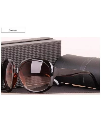Classic Oversized Sunglasses Women Brand Designer Ladies Female Sun Glasses 1 - 1 - CN18XNH07IO $11.63 Oversized