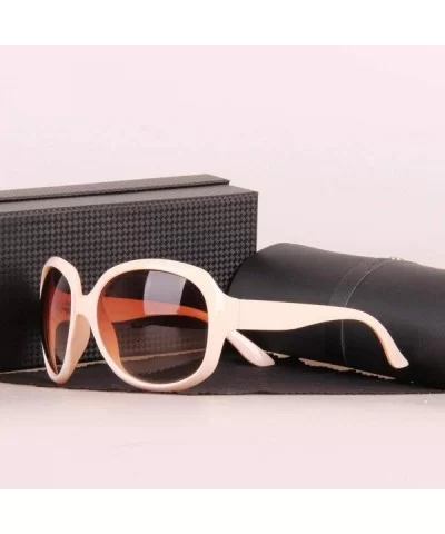 Classic Oversized Sunglasses Women Brand Designer Ladies Female Sun Glasses 1 - 1 - CN18XNH07IO $11.63 Oversized