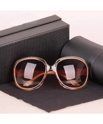 Classic Oversized Sunglasses Women Brand Designer Ladies Female Sun Glasses 1 - 1 - CN18XNH07IO $11.63 Oversized