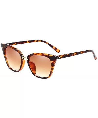 Fashion Vintage Cat Eye Sunglasses-Retro Eyewear Ladies Man - L - CA18OAG9XHZ $11.29 Rectangular