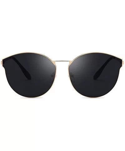 Sunglasses for Men Women Vintage Sunglasses Retro Oversized Glasses Eyewear - B - CC18QMZQ672 $7.80 Oversized