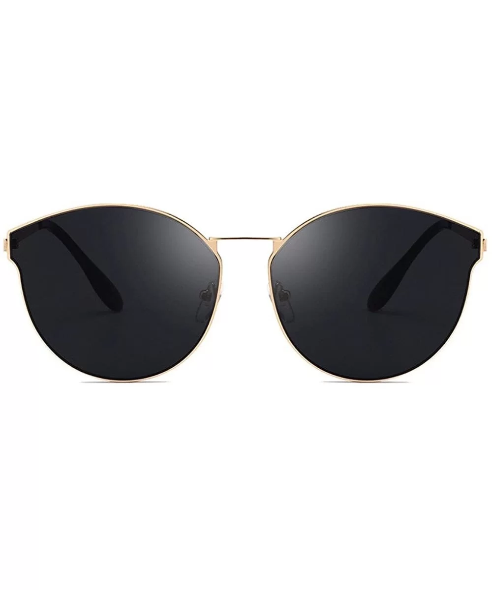 Sunglasses for Men Women Vintage Sunglasses Retro Oversized Glasses Eyewear - B - CC18QMZQ672 $7.80 Oversized