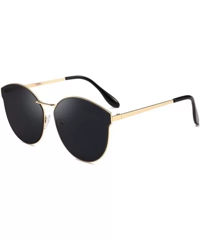 Sunglasses for Men Women Vintage Sunglasses Retro Oversized Glasses Eyewear - B - CC18QMZQ672 $7.80 Oversized