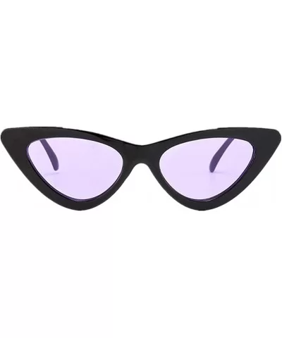 Eyewear Cat Eye Eyeglasses Shades Sunglasses Integrated UV - Purple - CN18Q9N5H72 $13.27 Cat Eye