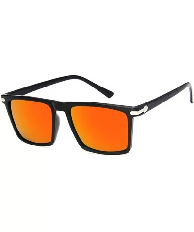 Sunglasses Square Sunglasses Men Classics Casual Sunglasses Women Fashion Sunglasses Model Popular Glasses - C8 - CU18TY8YZUG...