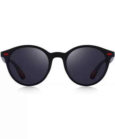 Sunglasses for Women Vintage Polarized Men Sun Glasses Fashion Shades-UV400 Protection Lens - Red&black - C718MH9E67O $32.82 ...