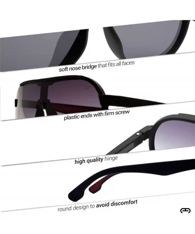 p611 Polarized Aviator Design - Unbreakable TR-90 Material for Women and Men - 100% UV Protection. - C7192TH7IZT $37.37 Aviator