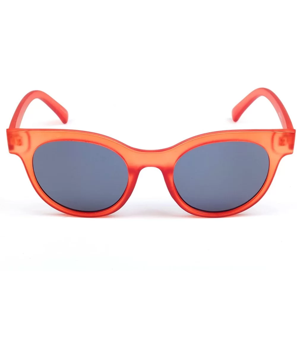 Vintage Retro Old Hollywood Cat-Eye Sunglasses (Zoe) - Pink Red - CI18EGECYAU $14.01 Cat Eye
