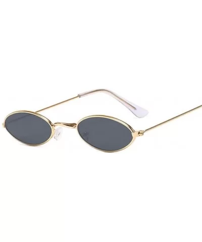 Sunglasses Vintage Glasses Fashion Designer - Silverpink - C61999UYDHC $20.38 Oval