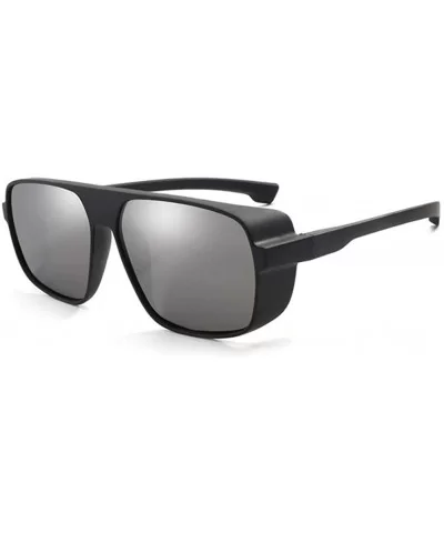 Men Women Polarized Coating Sunglasses Men Goggles Night Vision Driving Sun Glasses UV400 - Blacksilver - C5199QCOEIO $12.19 ...