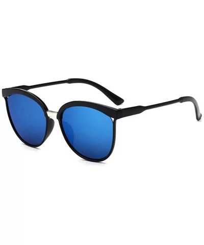 Men Women Square Vintage Mirrored Sunglasses Eyewear Outdoor Sports Glasses - D - C118RAQN45M $8.20 Sport