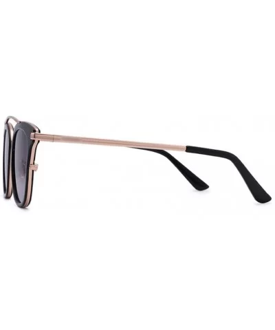 Gradient Sunglasses Polarized Stainless - C3-grey gradient - C61997LNIYO $63.22 Square