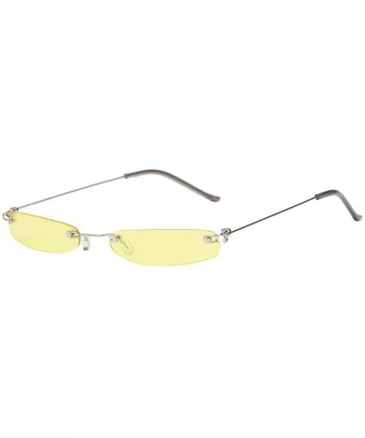 Glasses Fashion Sunglasses Transparent - CL194GEDIAM $14.57 Goggle