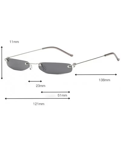 Glasses Fashion Sunglasses Transparent - CL194GEDIAM $14.57 Goggle