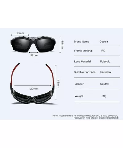 Sports Polarizing Sunglasses 8505 Anti-Ultraviolet Flashing Polarizing Protection Suitable for Outdoor Riding - CD18YHK9Y42 $...