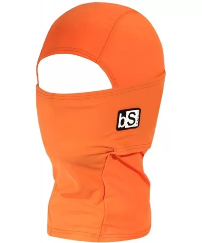 Kids Balaclava Hood - Bright Orange - C211UVYJW1Z $37.72 Sport