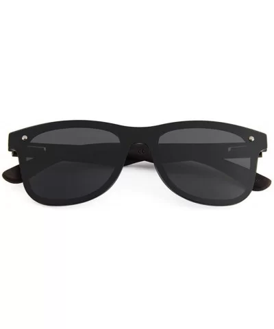 Personality One Piece Sunglasses Protection - Grey - CU18UU7K2OR $27.23 Cat Eye