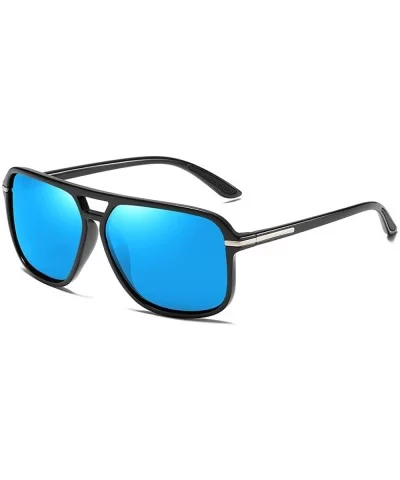 Goggle Hot Retro Aviator Polarized Classic Driving Men Sunglasses - C518RKW7SO2 $23.94 Square
