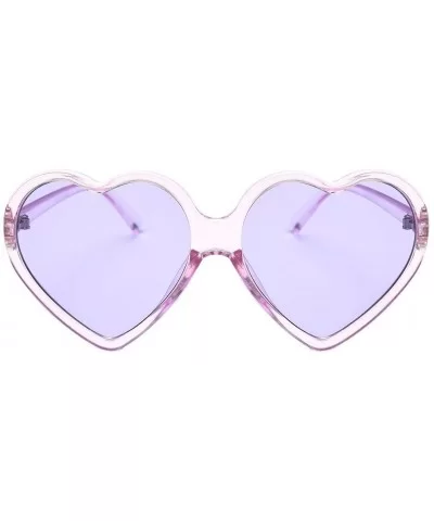 Heart-Shaped Shades Sunglasses Integrated UV Glasses Sun Reading Glasses-Gift for Mother's Day - D - CA18OXEGKQT $11.59 Oval