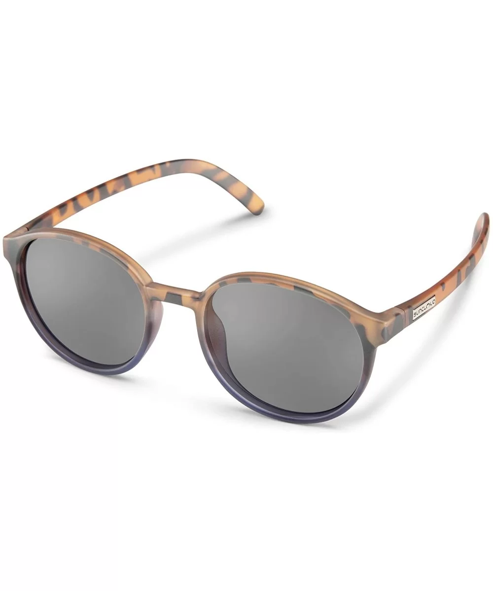 Polarized Optics Low Key - Matte Tortoise Dark Violet Fade / Polarized Gray - CR18NKILQTY $67.15 Square