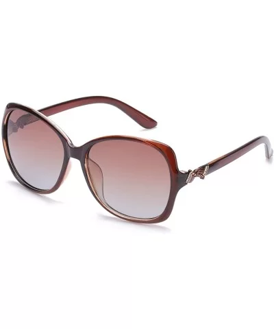 Classic Oversized Sunglasses for Women - Stylish Polarized Sun Glasses - 100% UV Protection - CP18QXA6GS7 $23.79 Oversized