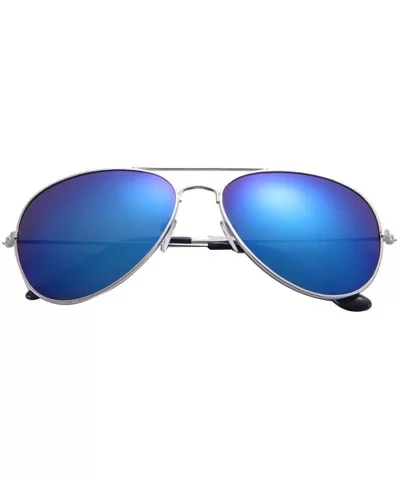 Glasses- Hot Men and women Classic Metal Designer Sunglasses New - 5081c - CP18RS69GH6 $13.60 Goggle