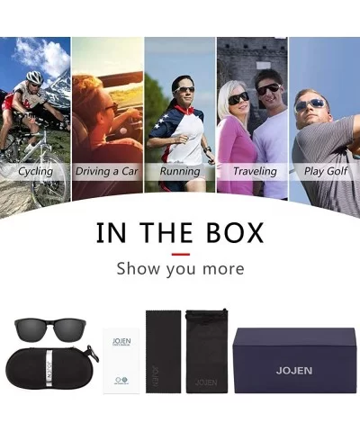 Polarized Sports Sunglasses for men women Baseball Running Cycling Fishing Golf Tr90 ultralight Frame JE001 - C3192DH78ZT $29...