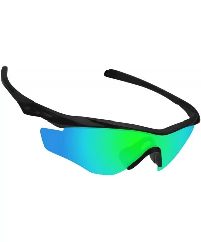 100% Precise-Fit Replacement Sunglass Lenses M2 Frame OO9212 - Polarized Green Mirror - CT18COA4TMA $24.30 Sport