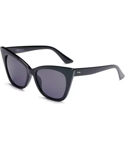 Nikita Women's Cat Eye Sunglasses Retro Classic Vintage Design Fashion Shades - Black - C218S360A0Z $20.29 Cat Eye