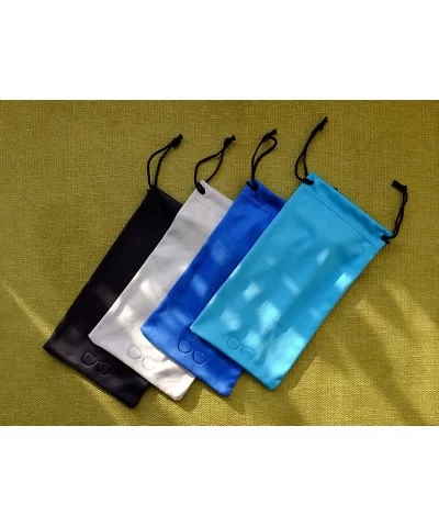 Microfiber Glasses Sunglasses Storage Pouch Gadgets Cleaning Set of 4 - CQ12ENCWNST $75.20 Square