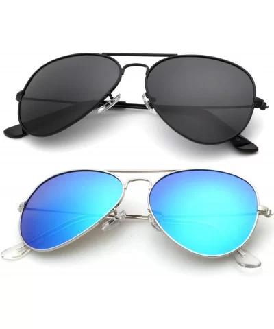 Classic Aviator Sunglasses for Men Women Driving Sun glasses Polarized Lens 100% UV Blocking - CM18Y8XQH8M $22.00 Aviator